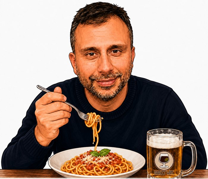 Beppe Matarrelli a tavola